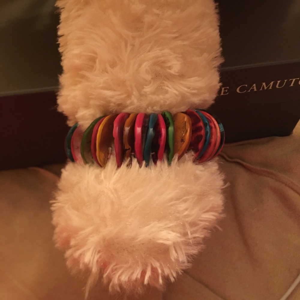 Chunky Bracelet Multi-Colored - Picture 3 of 3